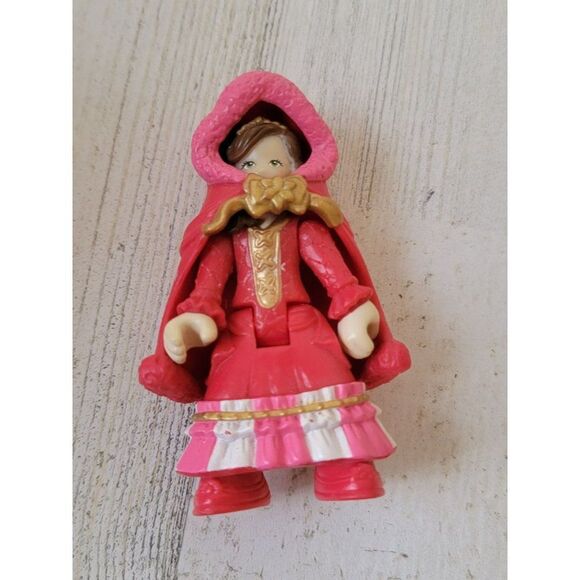 Mattel 2009 red winter gear girl toy figure Mini doll - Picture 1 of 5